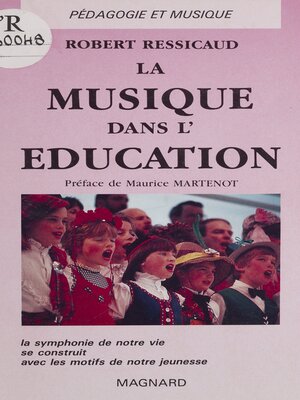 cover image of La musique dans l'éducation